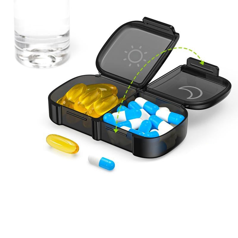 AM PM Weekly Pill Organizer