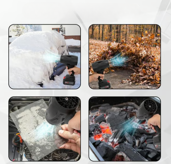 Turbo Jet Blower, Cordless Turbo Super Power Air Duster