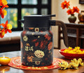 Vintage Floral Pattern Tea Thermos