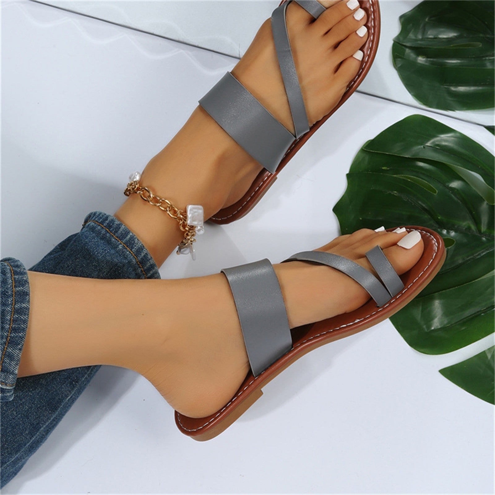 Verano Luxe – Sandali comodi - Marrone - 40