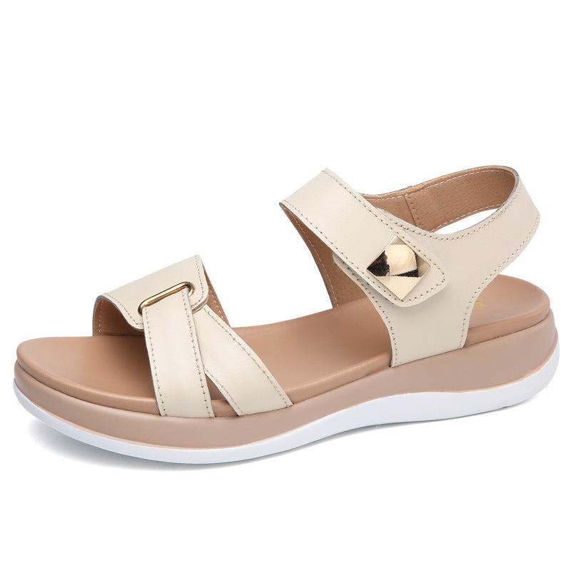 Korean – Sandali comodi - Beige - 35