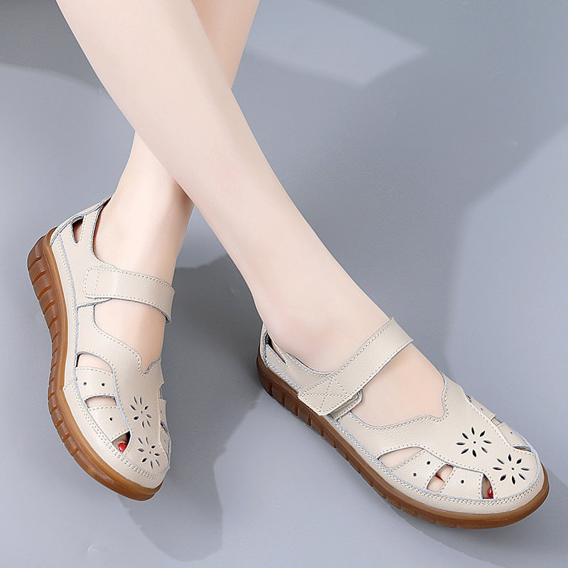 Luna – Sandali comodi – Modello 2 - Marrone - 42