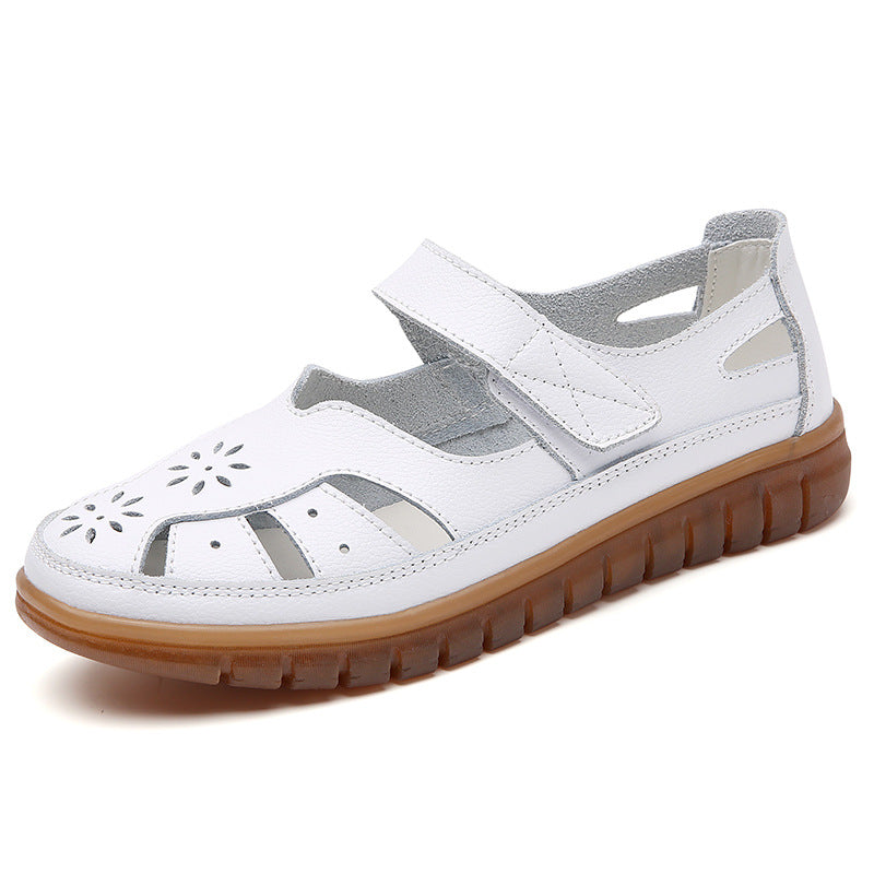 Luna – Sandali comodi – Modello 2 - Bianco - 35