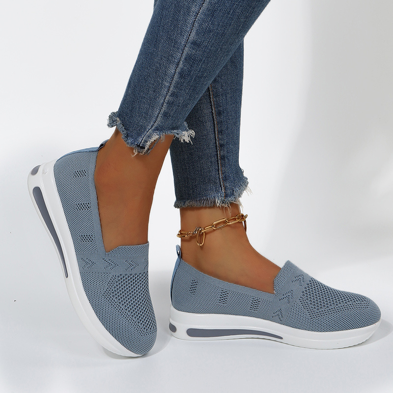 FlexiWalk – Sneakers comode - Ciano - 41