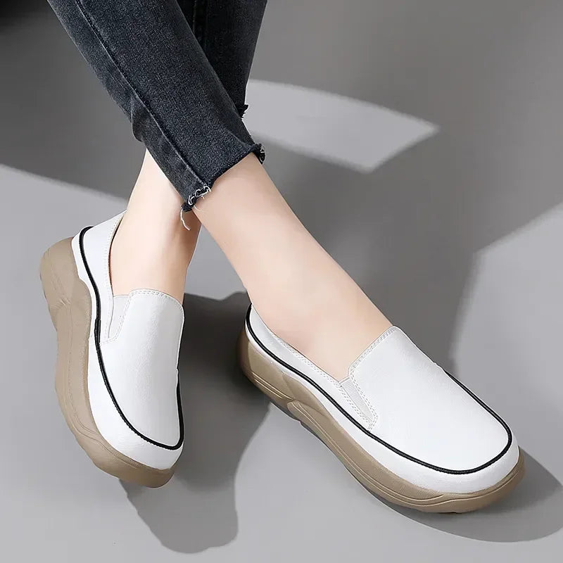 Aurora – Sneakers comode - Bianco - 37