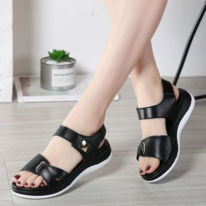 Korean – Sandali comodi - Beige - 38