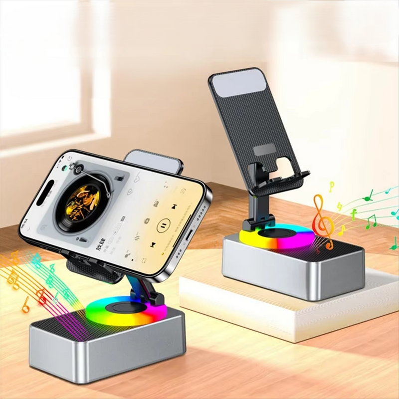 3 in 1 mobile phone holder bluetooth speaker