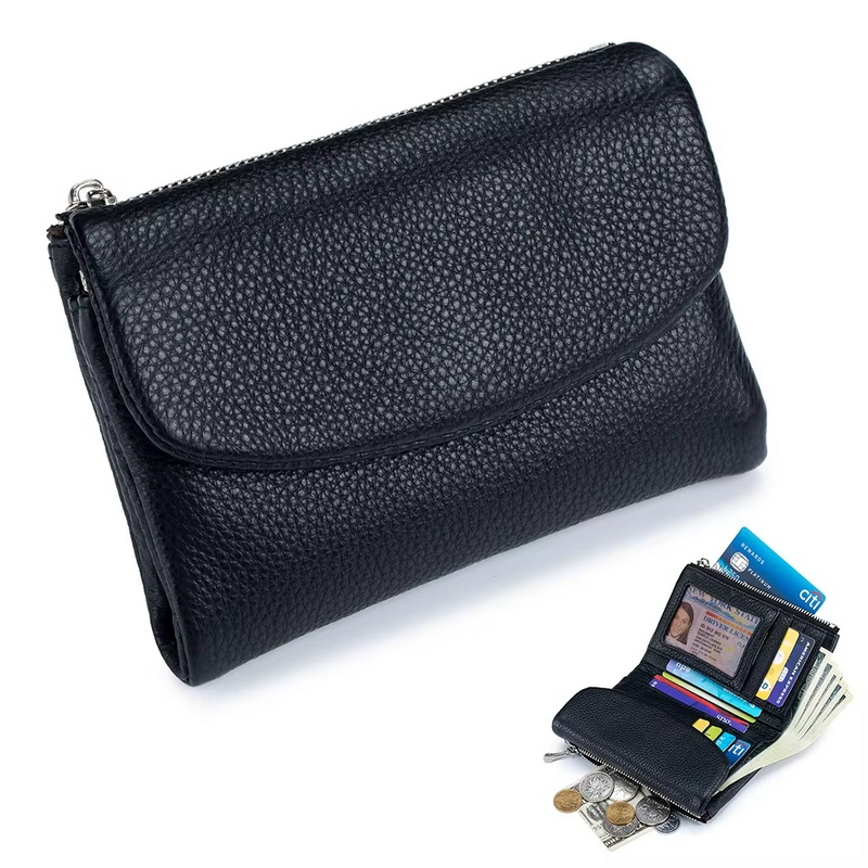 Pebble Leather Wallet