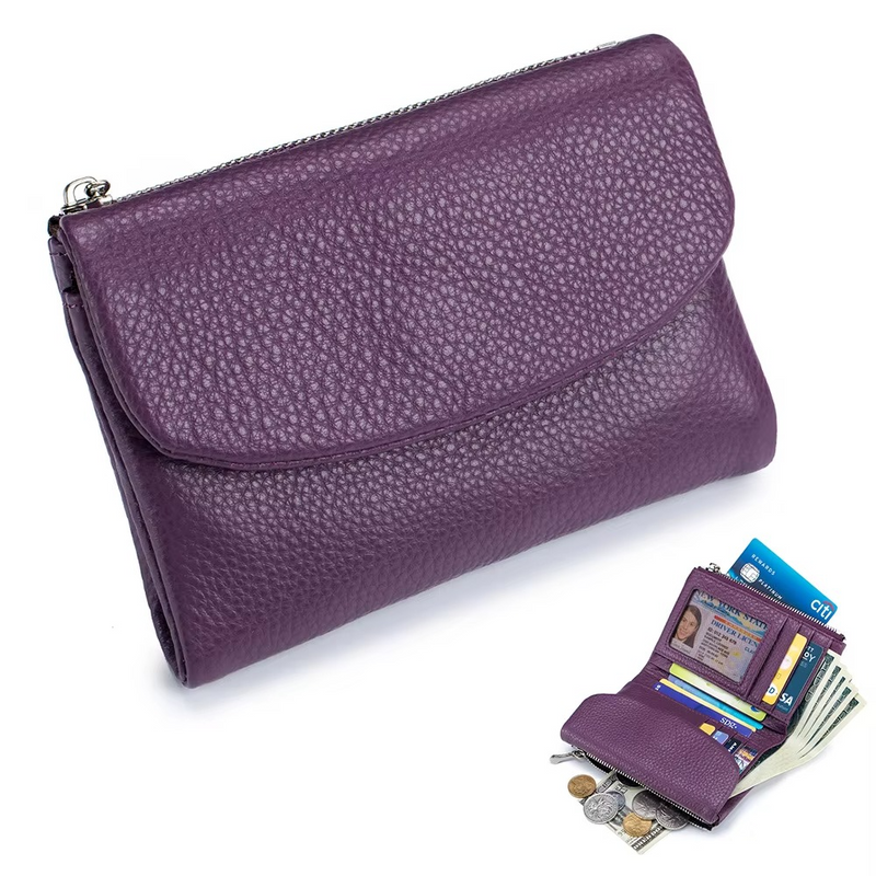 Pebble Leather Wallet