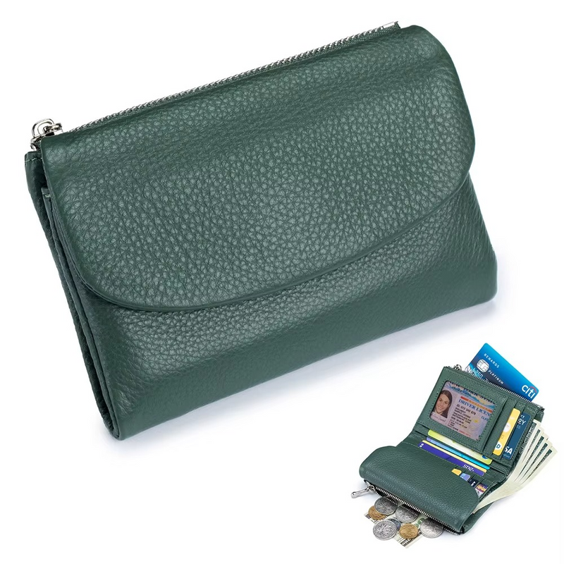 Pebble Leather Wallet