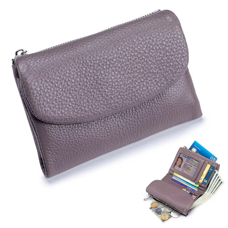 Pebble Leather Wallet