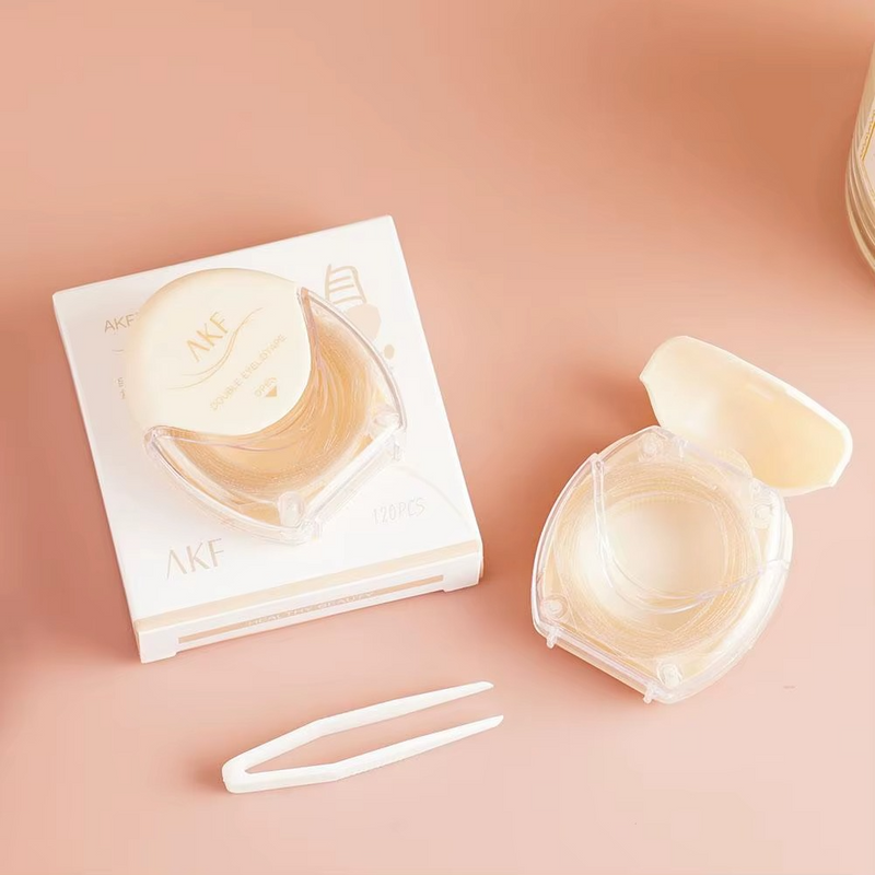 GLUE-FREE INVISIBLE DOUBLE EYELID STICKER（120 STRIPS / PACK）