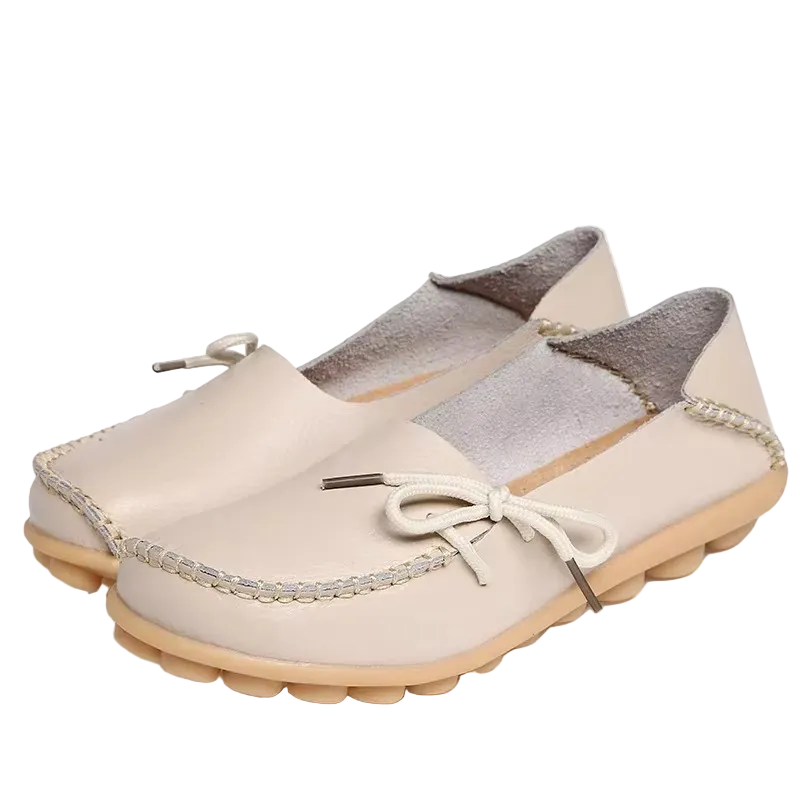 Liance – Mocassini comodi - Beige - 35