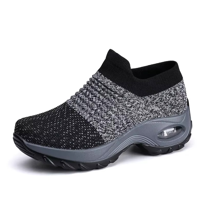 AirBoost – Sneakers comode - Grigio scuro - 35