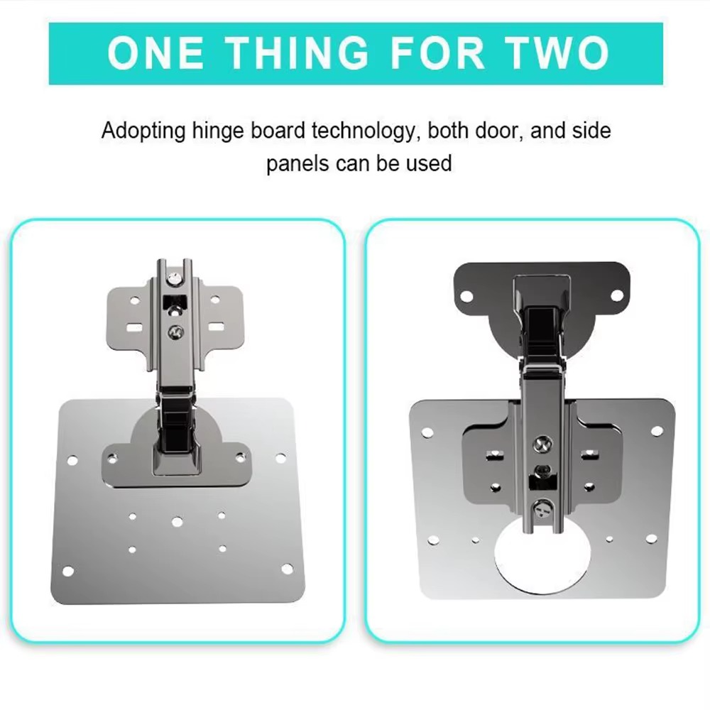 Repair piece for side hinge plate