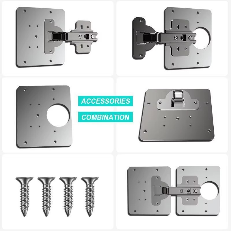 Repair piece for side hinge plate