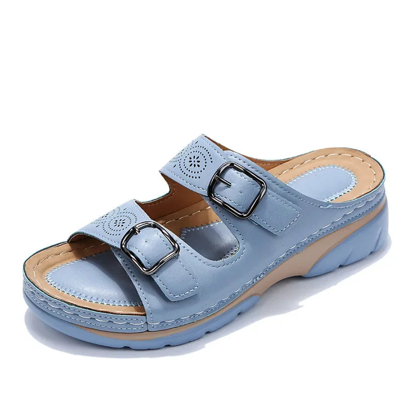 Via Confort – Sandali comodi - Marrone - 42
