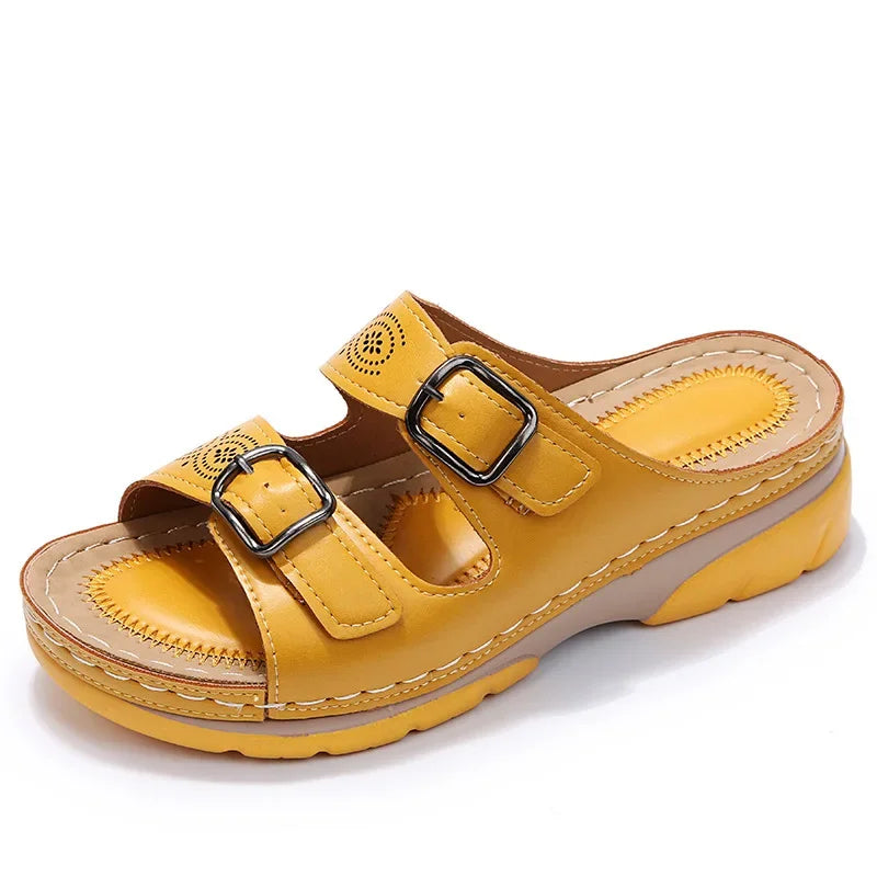 Via Confort – Sandali comodi - Blu - 35