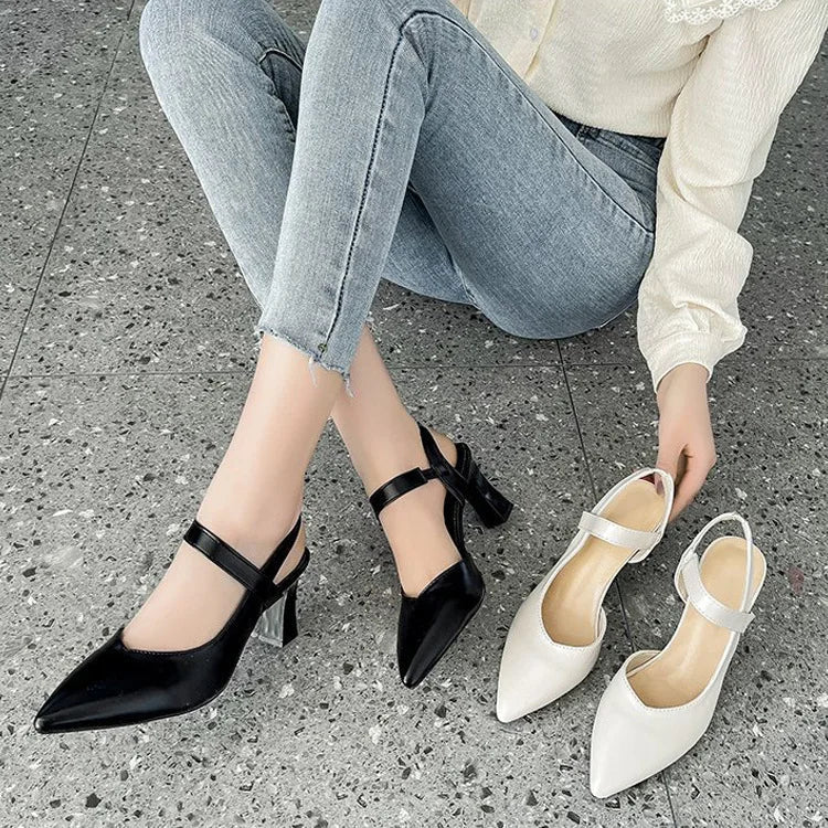 Royal – Scarpe con tacco comode - Bianco - 41