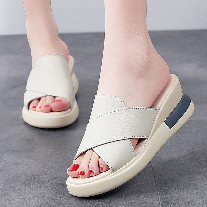 Maria – Sandali comodi - Beige - 42