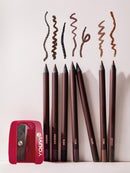 24 HR Waterproof Eyeliner Duo Sharpenable Eye Pencil