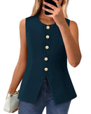 Summer Sleeveless Blazer Vest