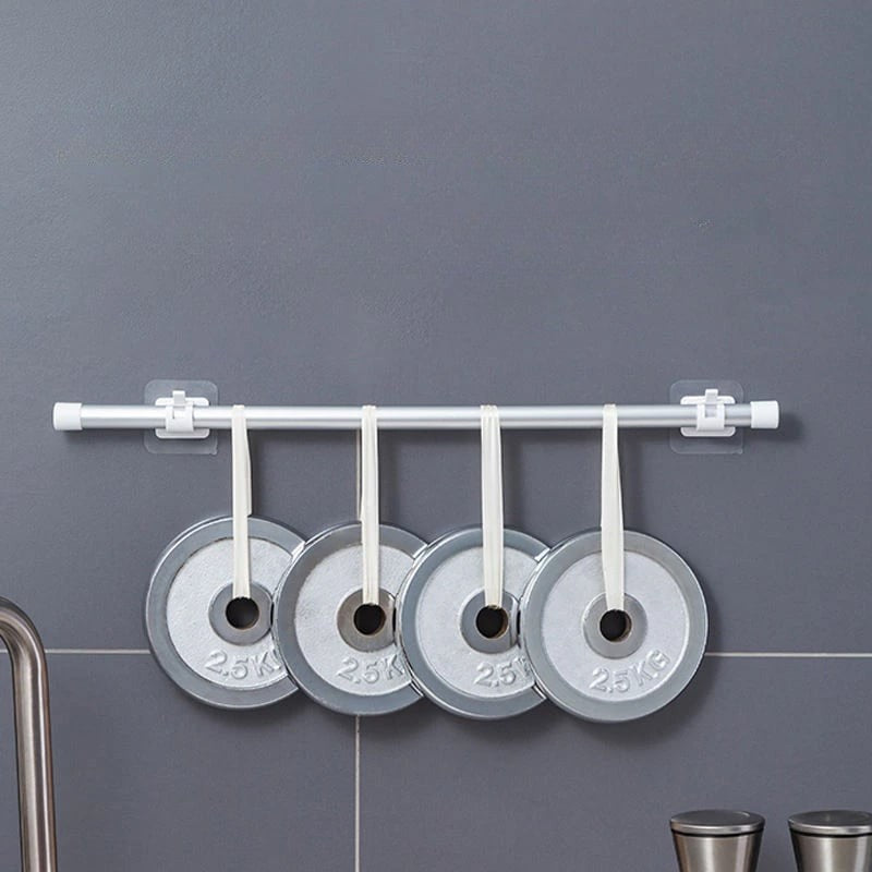 Nail-Free Adjustable Curtain Rod Holders