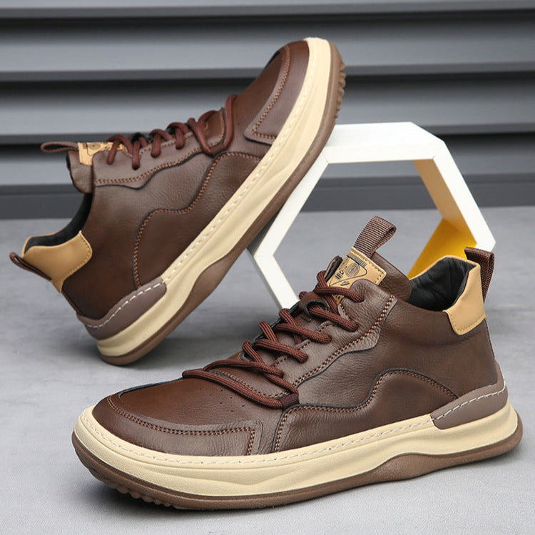 Miguel – Sneakers comode - Marrone - 37