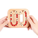Rotating Magic Bean Toy Wood Puzzles For Adults and Kids