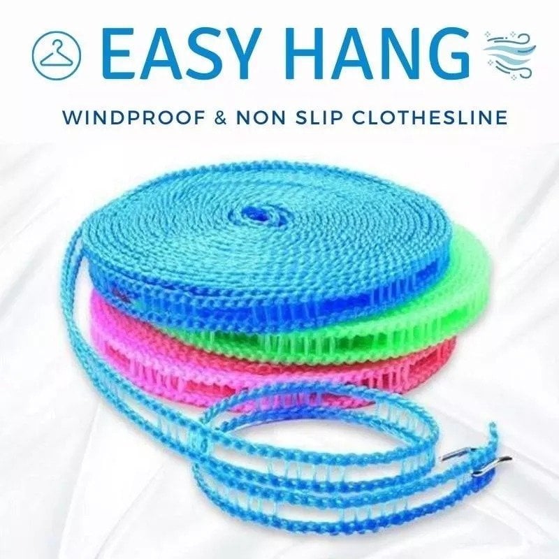 Easy hang clothesline