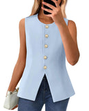 Summer Sleeveless Blazer Vest