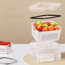 Fridge Food Containers with Removable Colander
