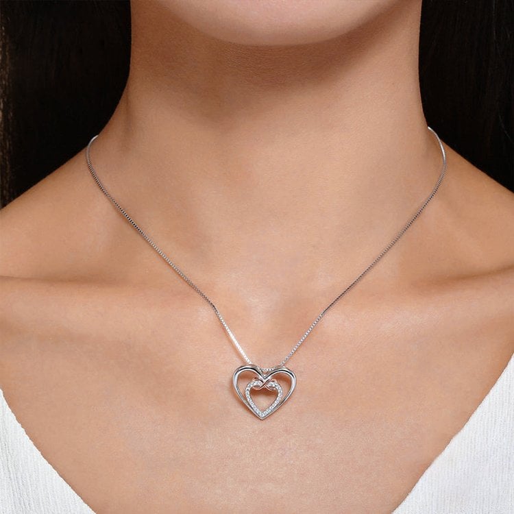 Grandmother and Granddaughter Necklace
