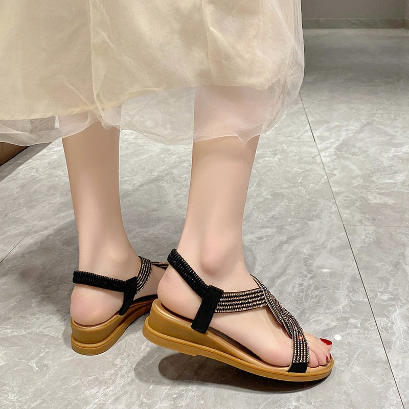Jasmine – Sandali comodi - Oro - 40