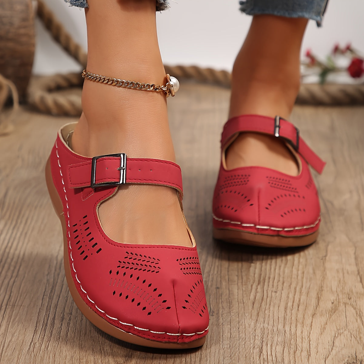 Prettyness – Sandali comodi - Marrone - 39