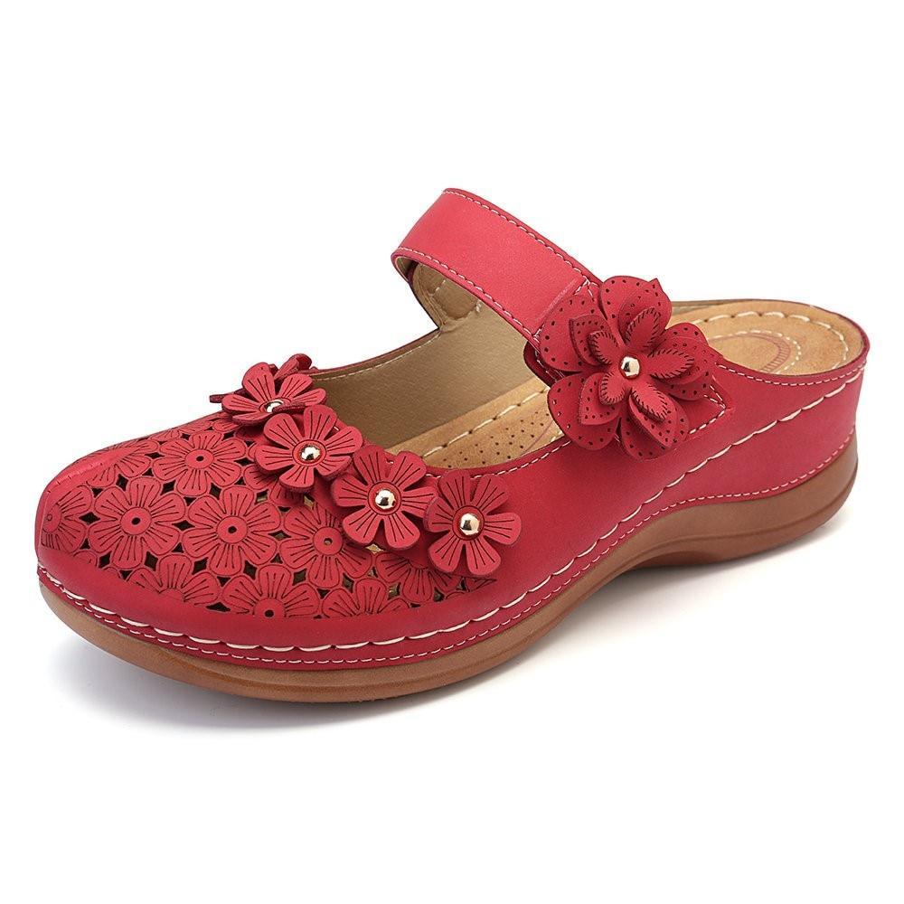 Flowers – Sandali comodi - Beige - 36