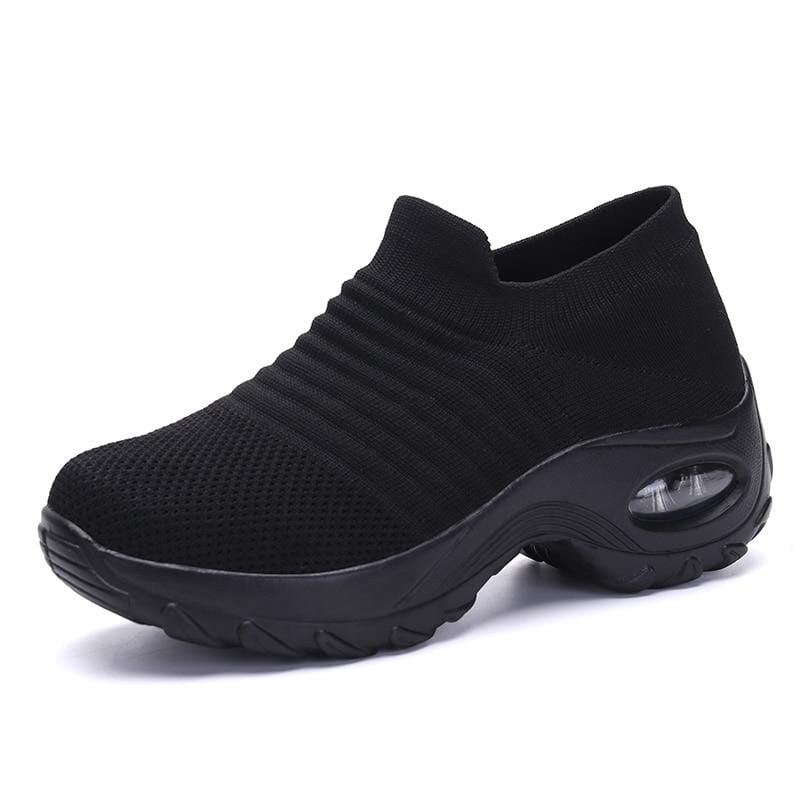 Air Comfort – Sneakers comode - Nero/Grigio - 43
